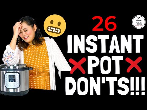 26 Things to NEVER DO with your Instant Pot! – Instant Pot Tips for Beginners